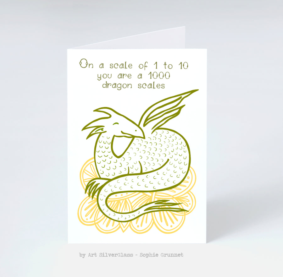 Greeting Card: On a scale of 1 to 10