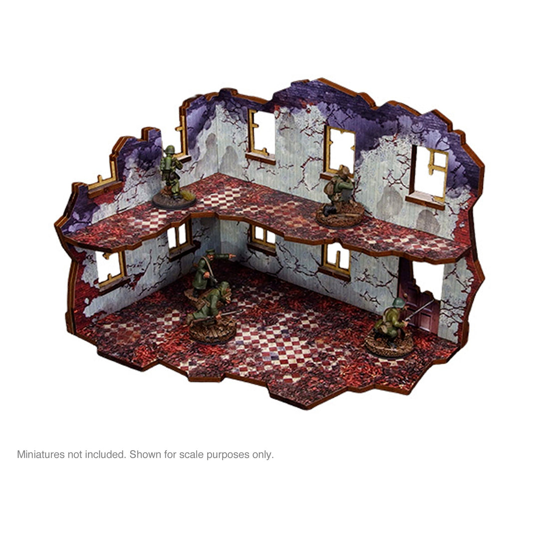 Pre-Painted WW2 Ostfront Stalingrad Univermag Right