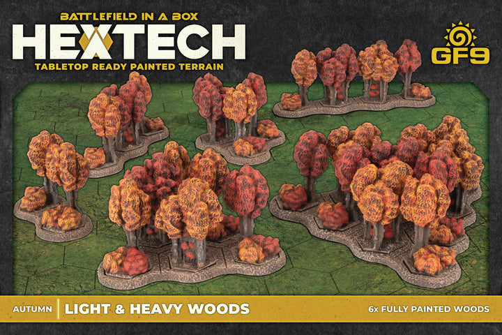 HexTech: Woods Light & Heavy - (x6 Autumn) (HEXT29)