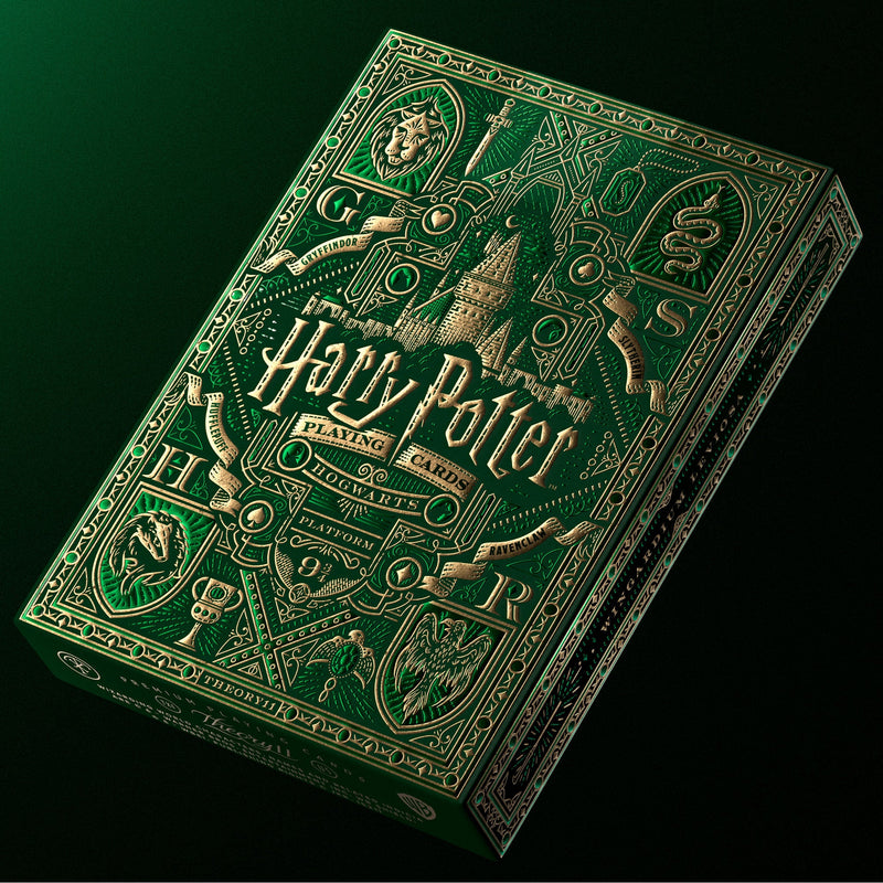 Harry Potter Playing Cards - Green/Slytherin (theory11)