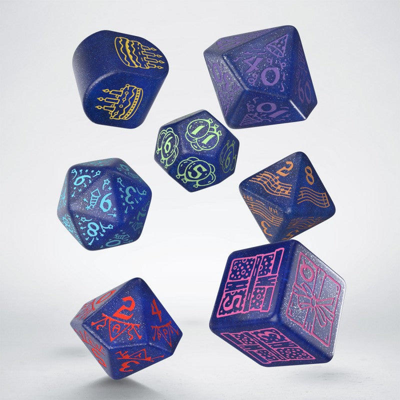 Happy Birthday Dice Set: Streamers (Q-Workshop) (RHPB01)