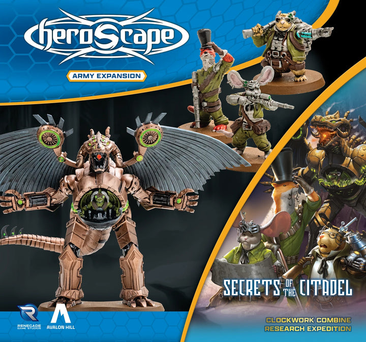 Heroscape: Secrets of the Citadel - Clockwork Combine Research Expedition Army Expansion