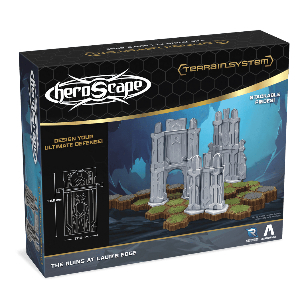 Heroscape: The Ruins at Laur's Edge Terrain Expansion