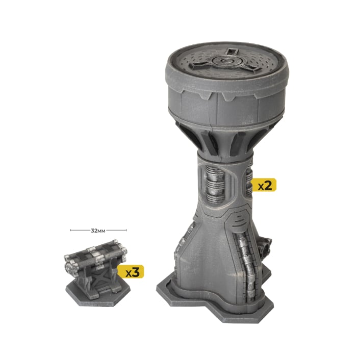 HexTech: Industrial Fluidworks - Pressure Tower (HEXT39)