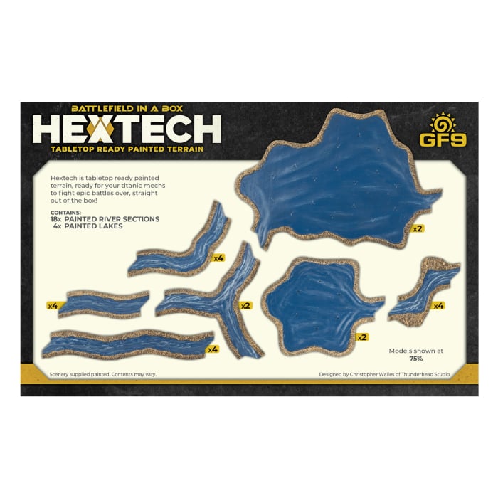 HexTech: Rivers and Lakes (HEXT32)