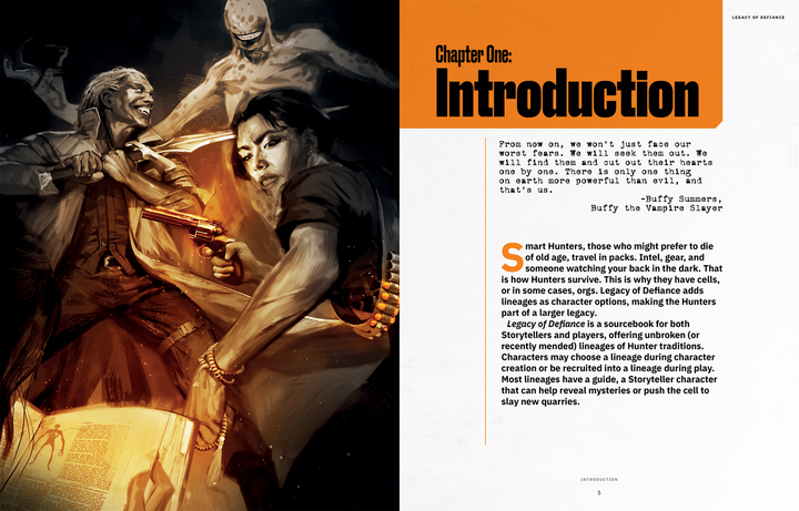 Hunter: The Reckoning 5th Edition - Legacy of Defiance Sourcebook