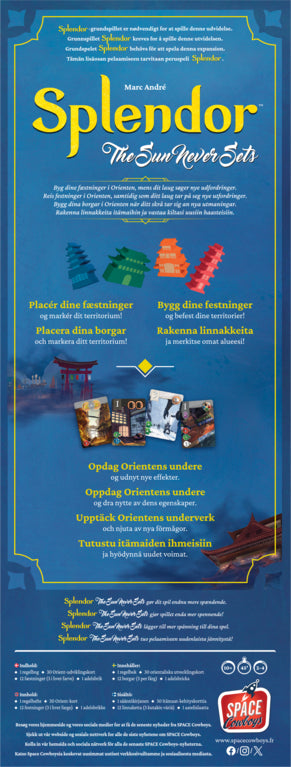 Splendor: The Sun Never Sets (nordisk)