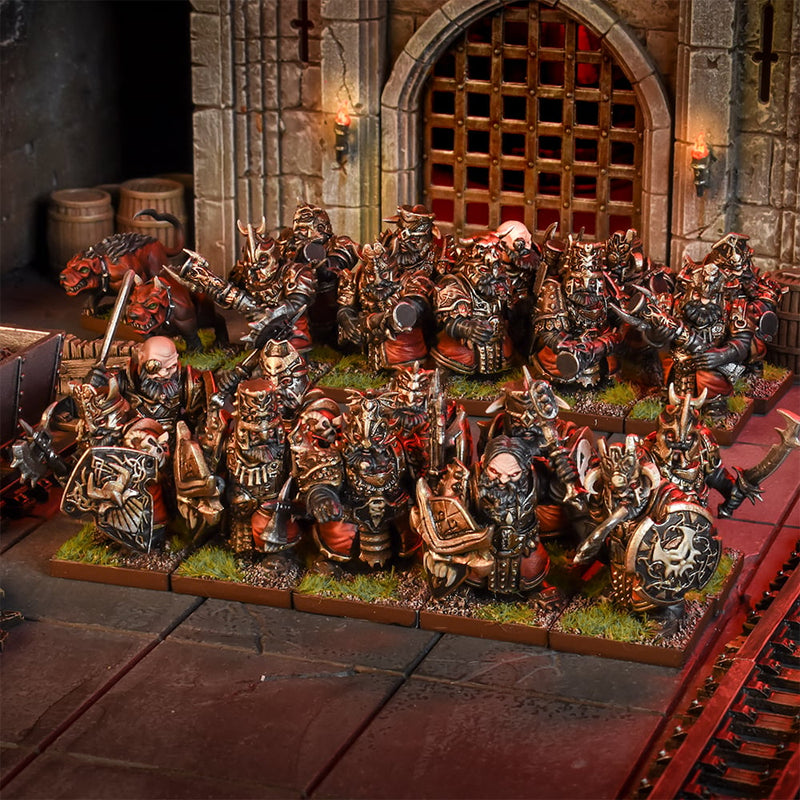 Kings of War: Abyssal Dwarfs - Mega Army