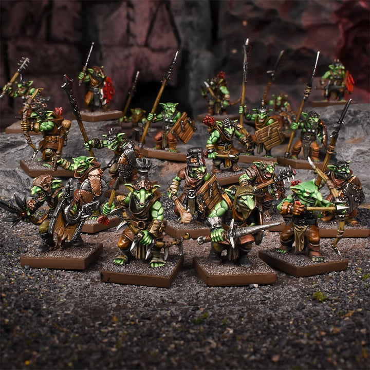 Kings of War: Goblins - Goblin Sharpsticks / Spitters / Rabble