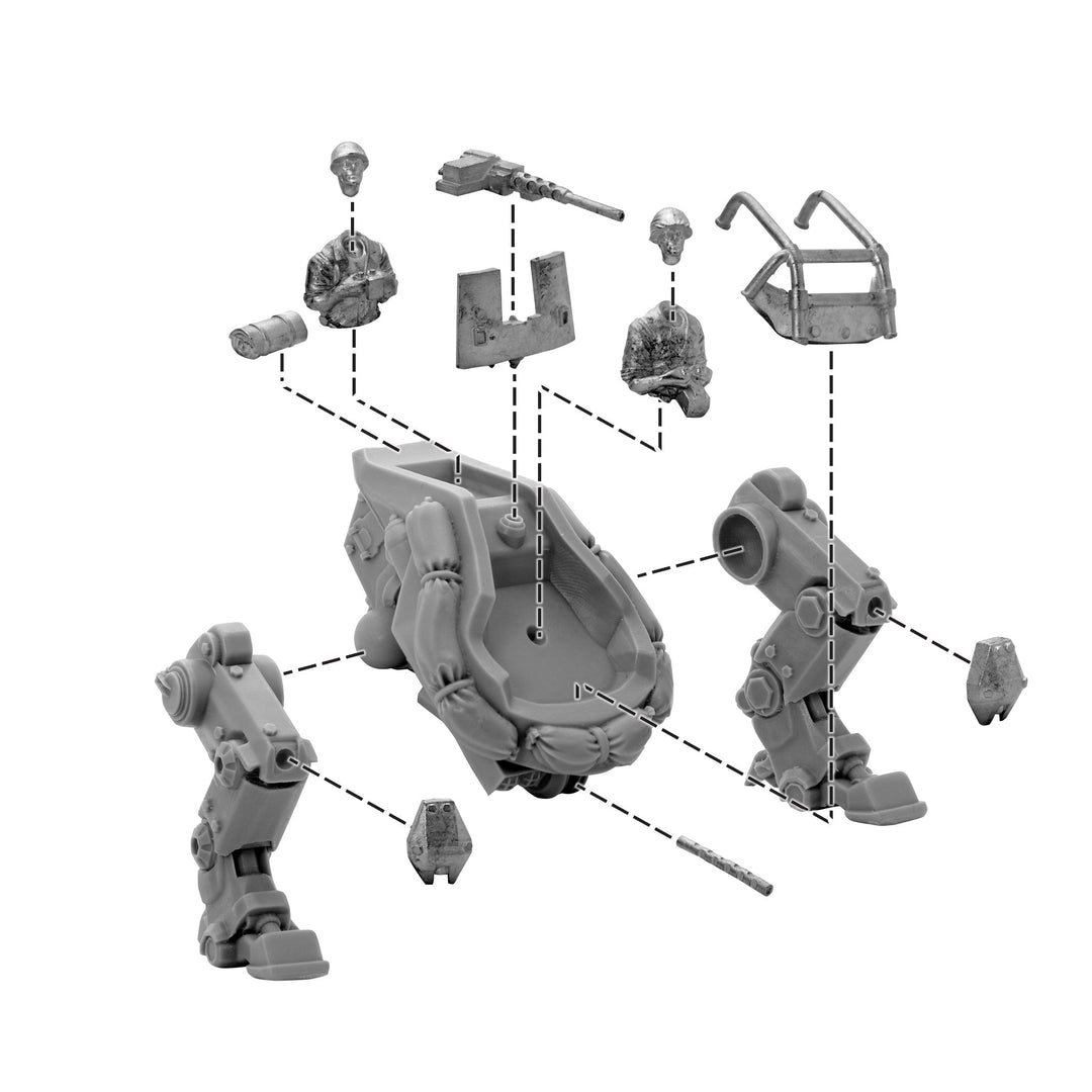 Konflikt '47: US - M3A2 Pondskater Scout Walker