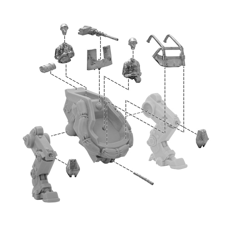 Konflikt '47: US - M3A2 Pondskater Scout Walker