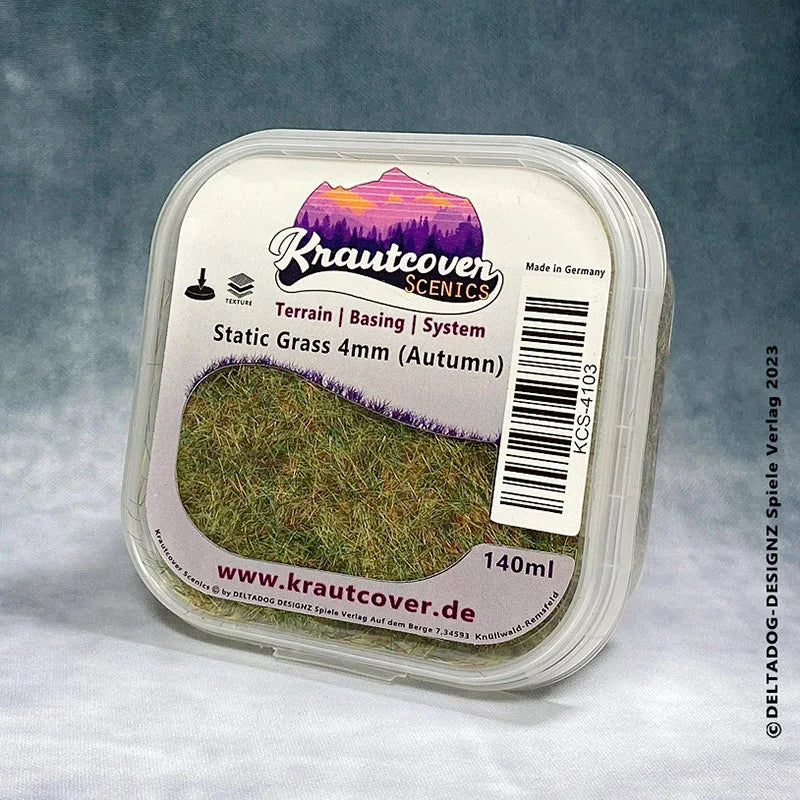 Krautcover: Groundcover - Static Grass Autumn 4mm (140ml)
