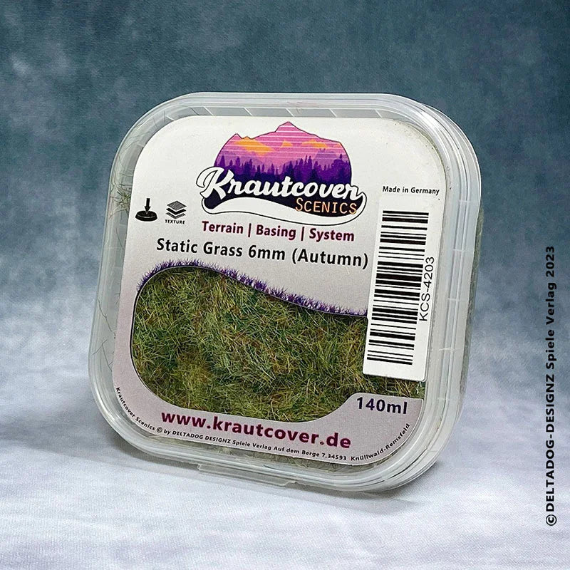Krautcover: Groundcover - Static Grass Autumn 6mm (140ml)