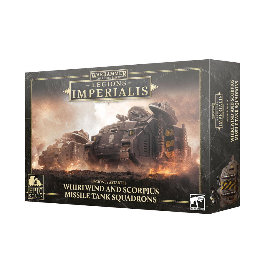 Legions Imperialis: Legiones Astartes - Whirlwind and Scorpius Missile Tank Squadrons