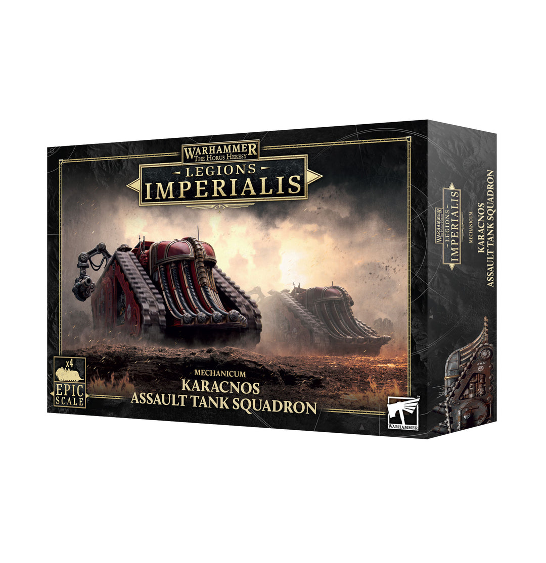 Legions Imperialis: Mechanicum - Karacnos Assault Tank Squadron