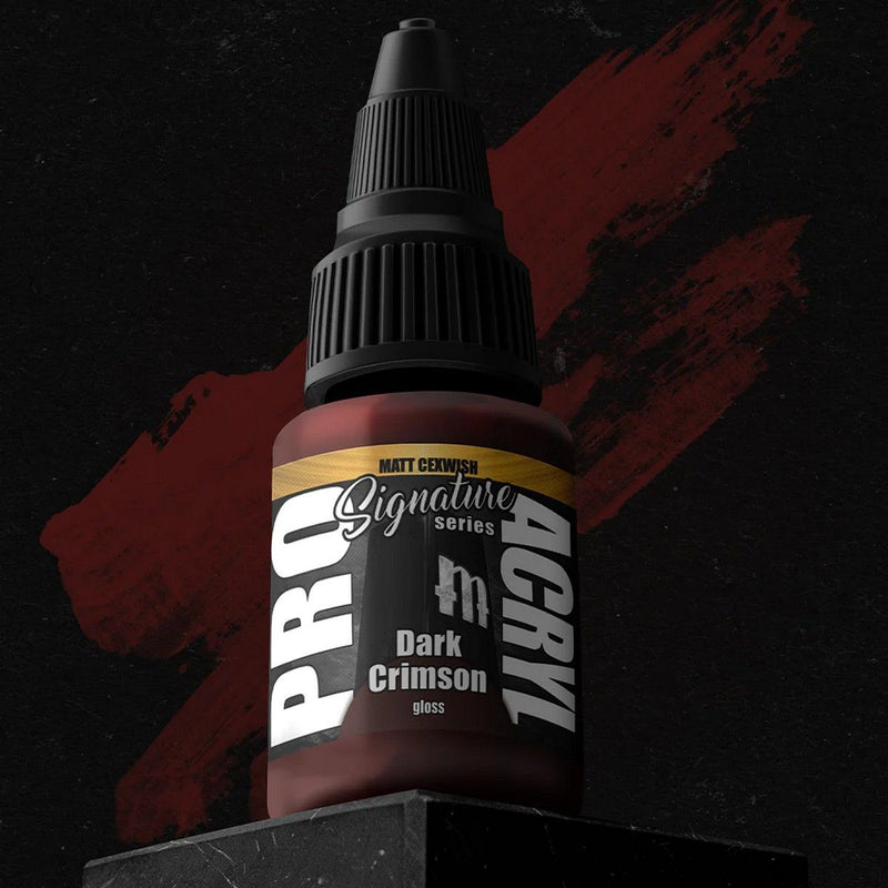 Pro Acryl Signature - Matt Cexwish - Dark Crimson 22ml (MPA-S19)