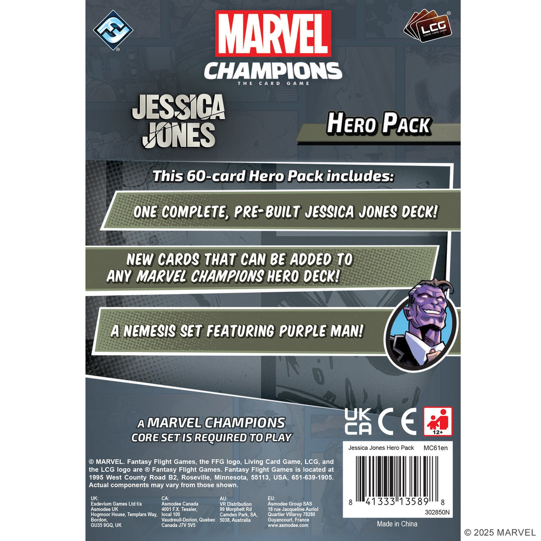 Marvel Champions: The Card Game - Jessica Jones Hero Pack