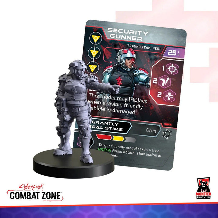 Cyberpunk Red Combat Zone: Seven Minutes - Trauma Team Gangers