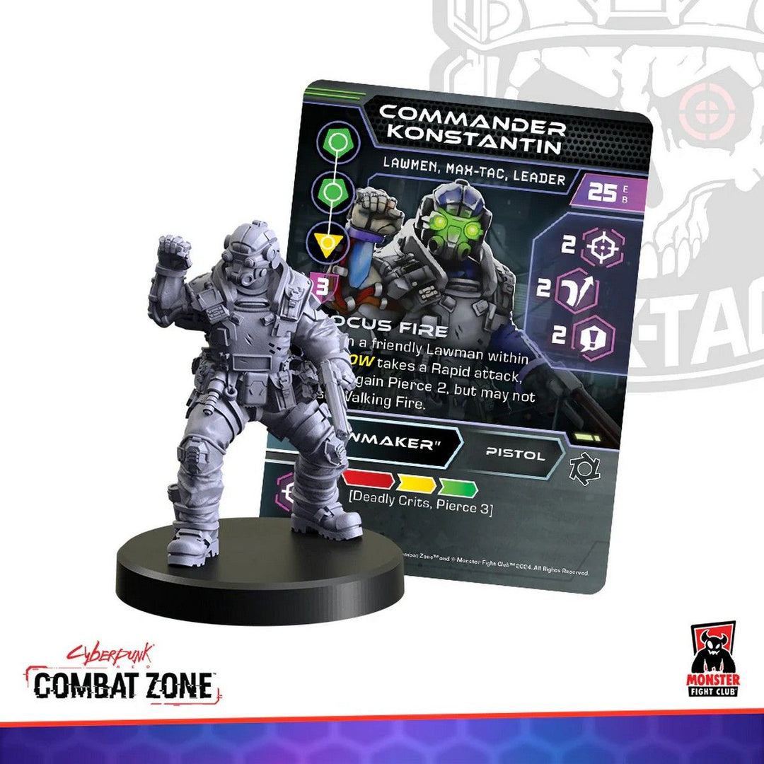 Cyberpunk Red Combat Zone: MAX-TAC Starter Gang