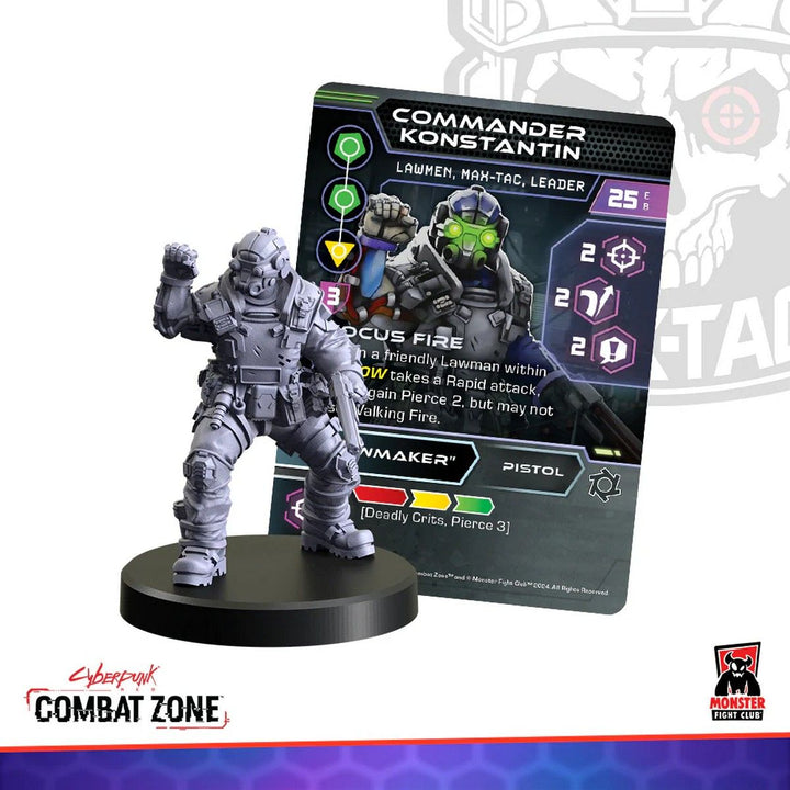 Cyberpunk Red Combat Zone: MAX-TAC Starter Gang