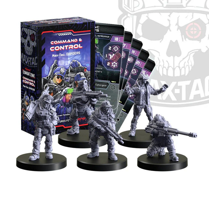 Cyberpunk Red Combat Zone: Max-tac Gangers: Command & Control
