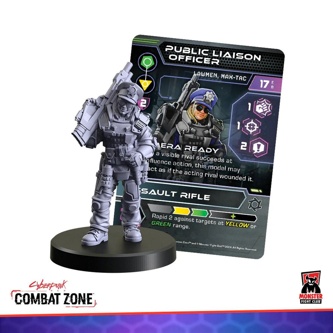 Cyberpunk Red Combat Zone: Max-tac Gangers: Command & Control