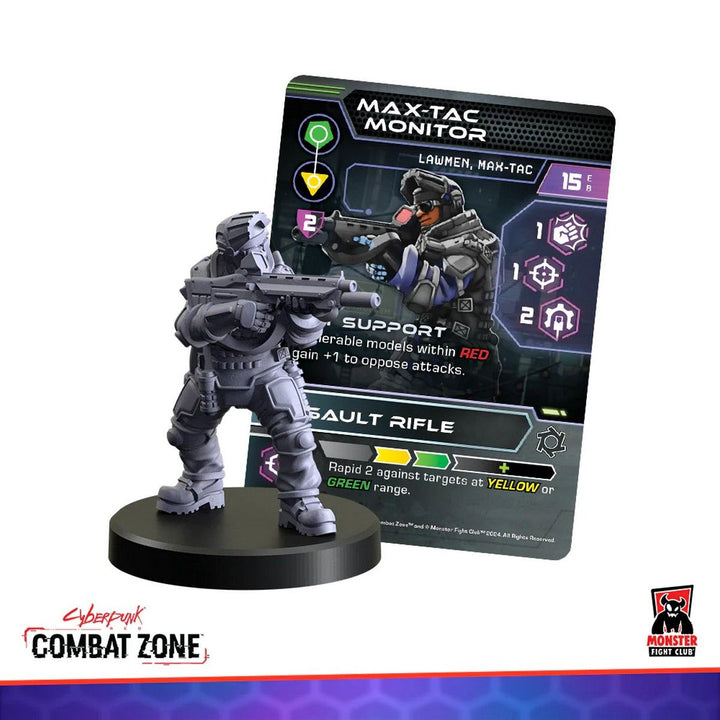 Cyberpunk Red Combat Zone: Max-tac Gangers: Command & Control
