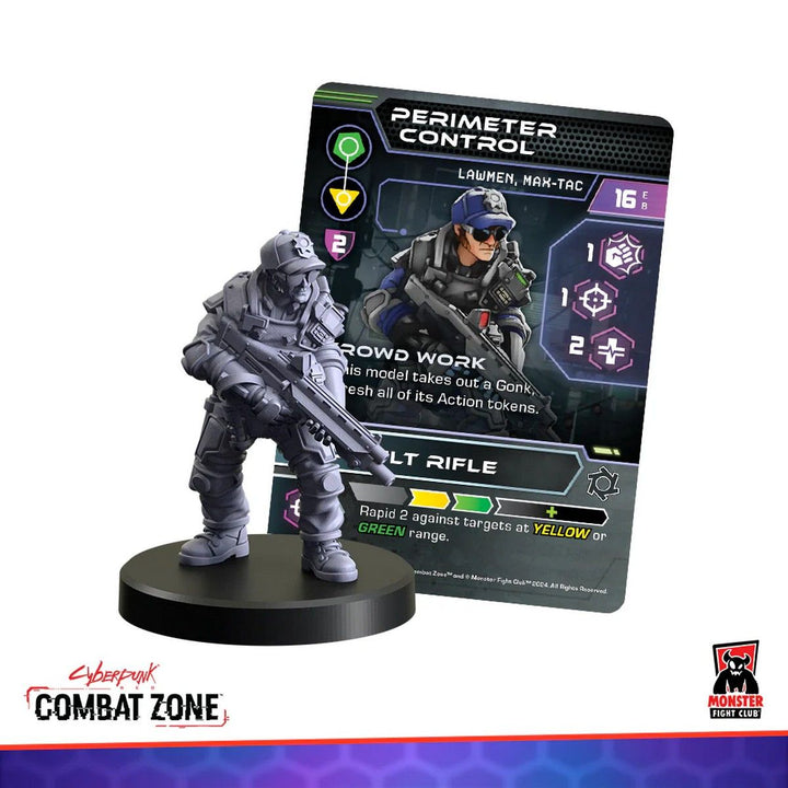 Cyberpunk Red Combat Zone: Max-tac Gangers: Command & Control