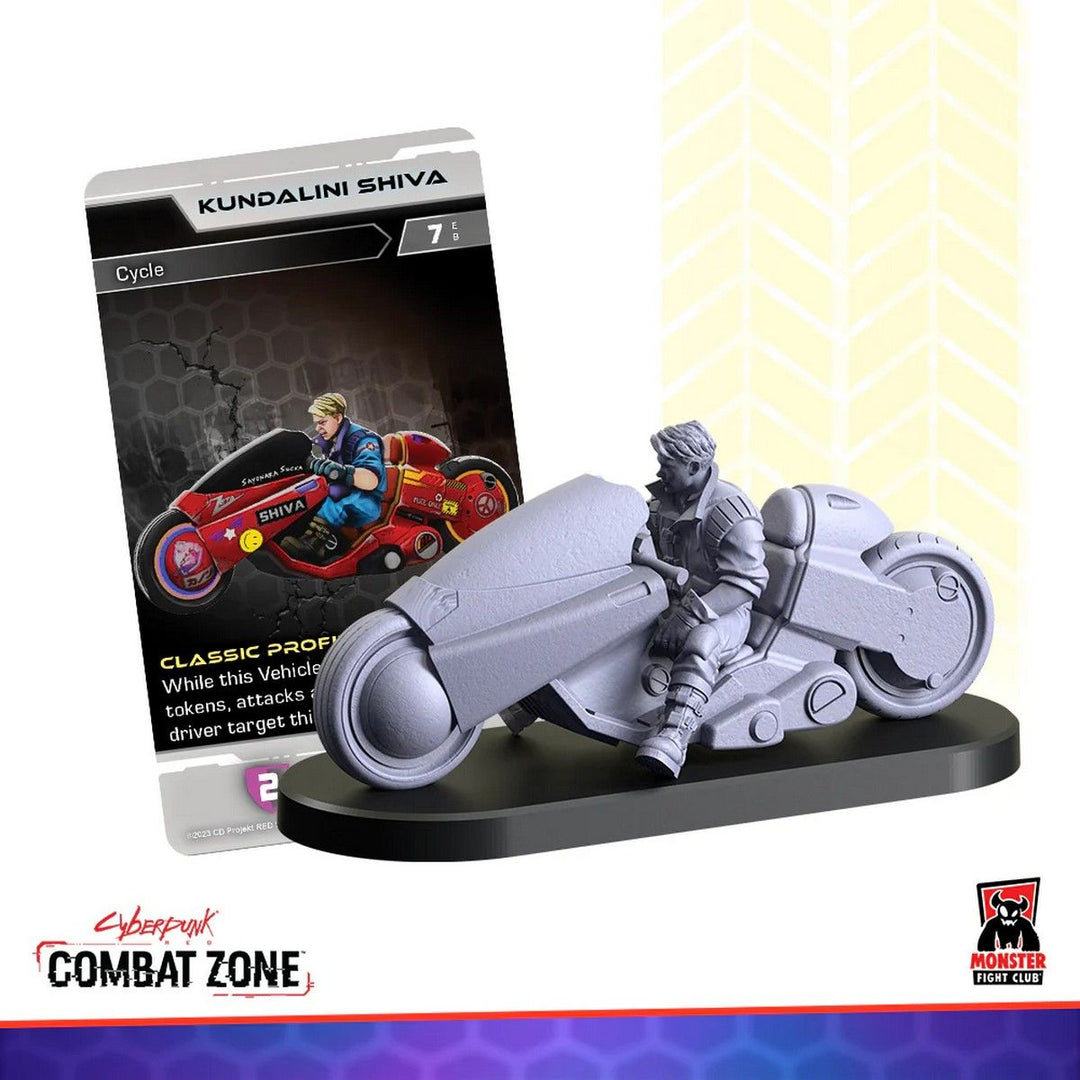 Cyberpunk Red Combat Zone: Cybercycle Kunalinda Shiva