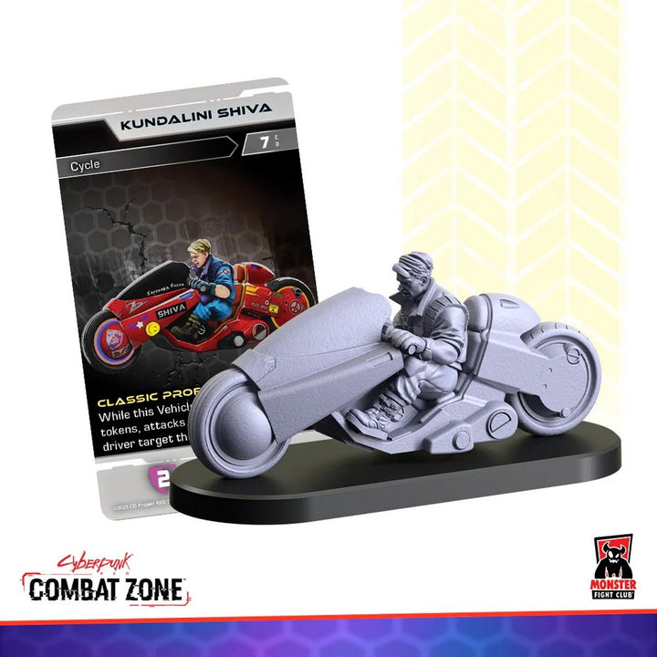 Cyberpunk Red Combat Zone: Cybercycle Kunalinda Shiva