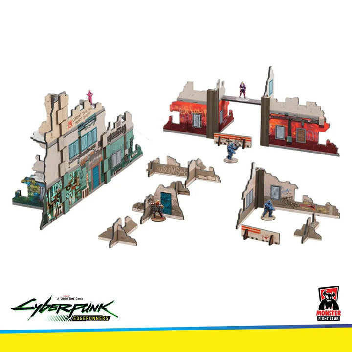 Cyberpunk Edgerunners Combat Zone: 2 Player Starter Core Box