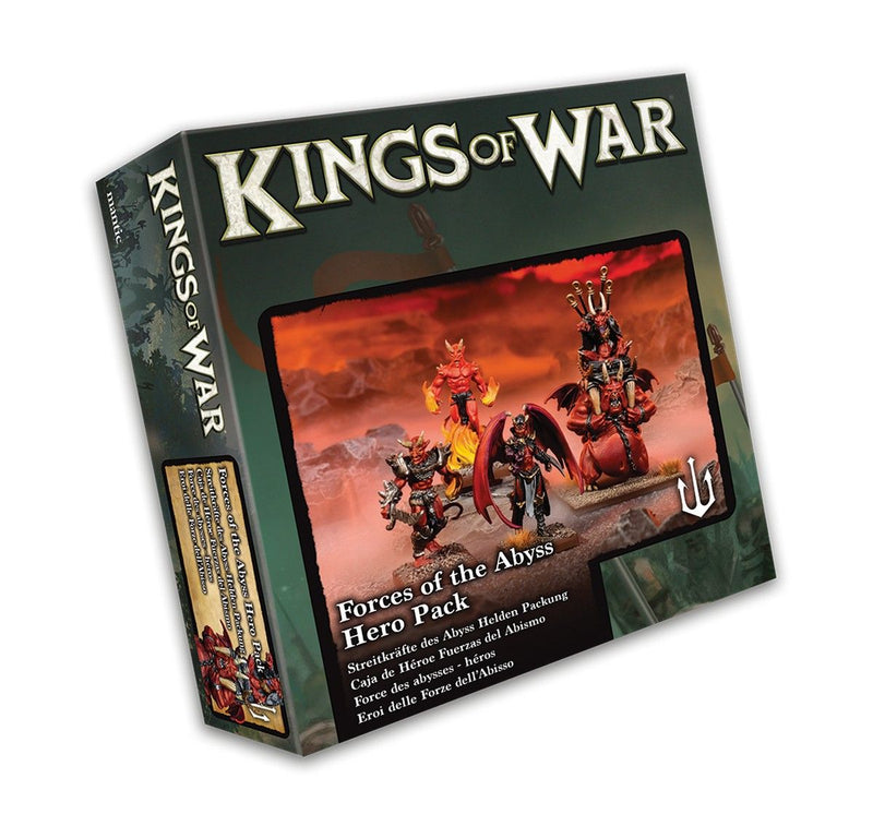 Kings of War: Forces of the Abyss Hero Pack