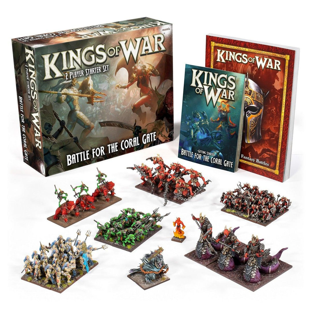 Kings of War: Battle For The Coral Gate - Two Player Starter Set