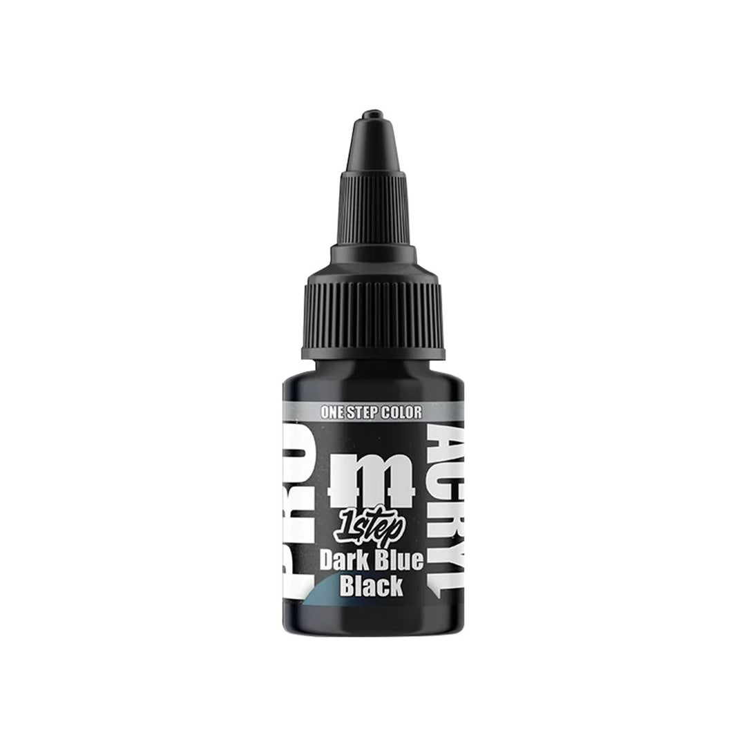 Pro Acryl 1-Step: Dark Blue Black - 22ml