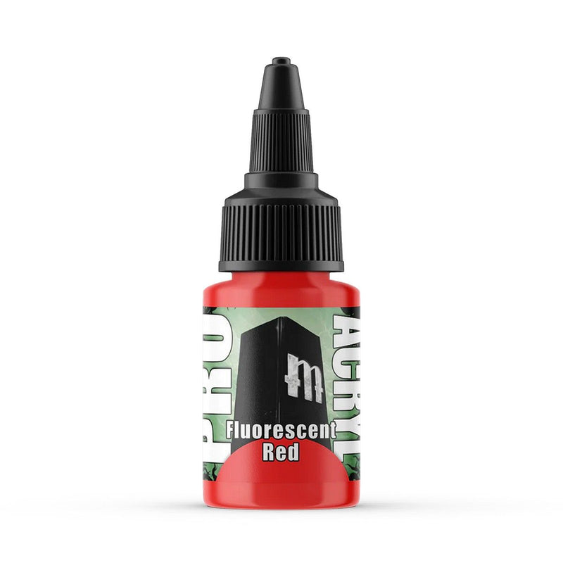 Pro Acryl - Fluorescent Red 22ml (MPA-F01)