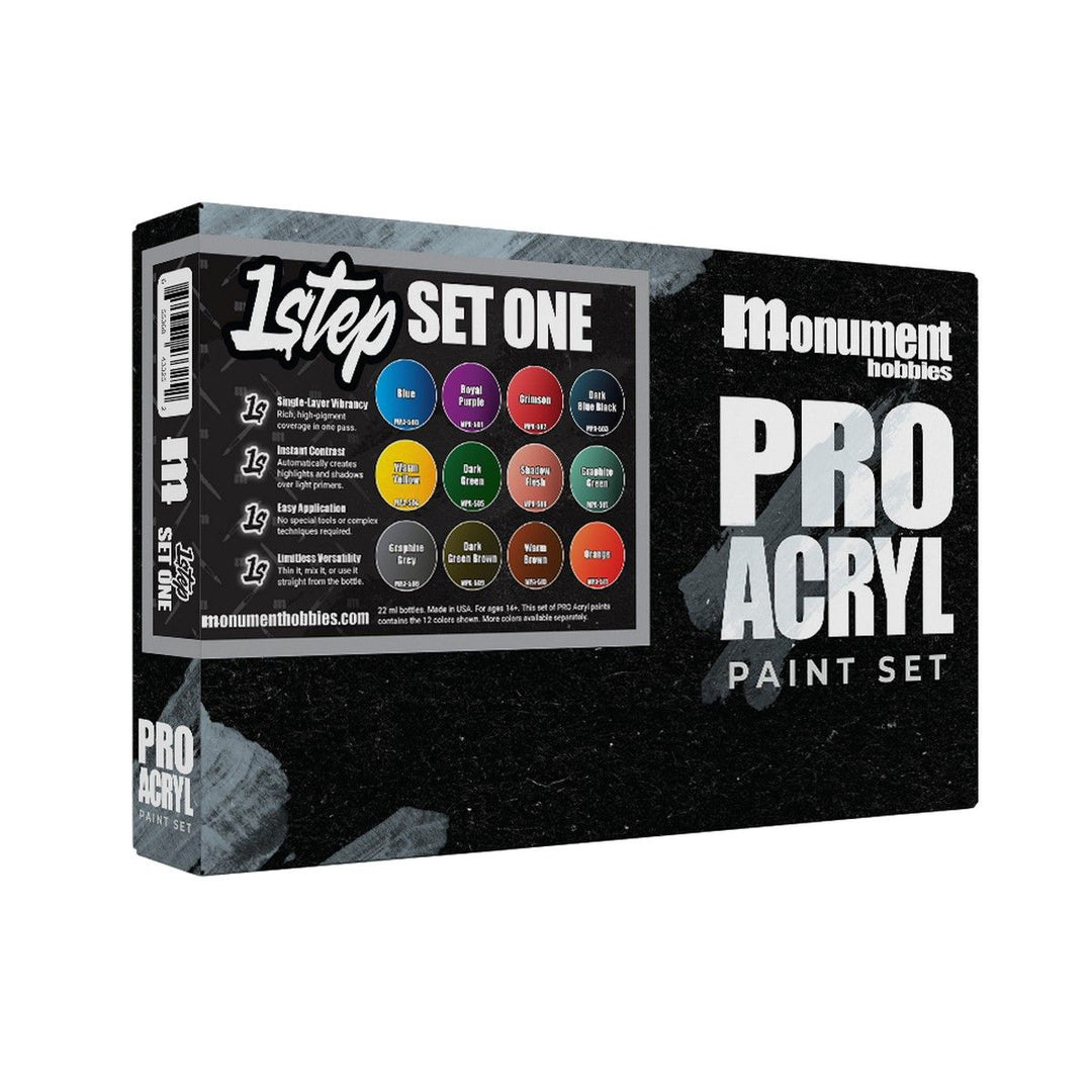 Pro Acryl 1-Step: Paint Set One - 22ml