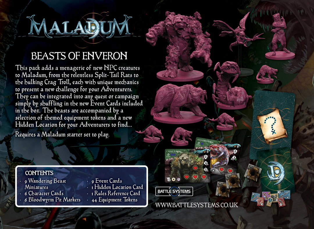 Maladum: Beasts of Enveron