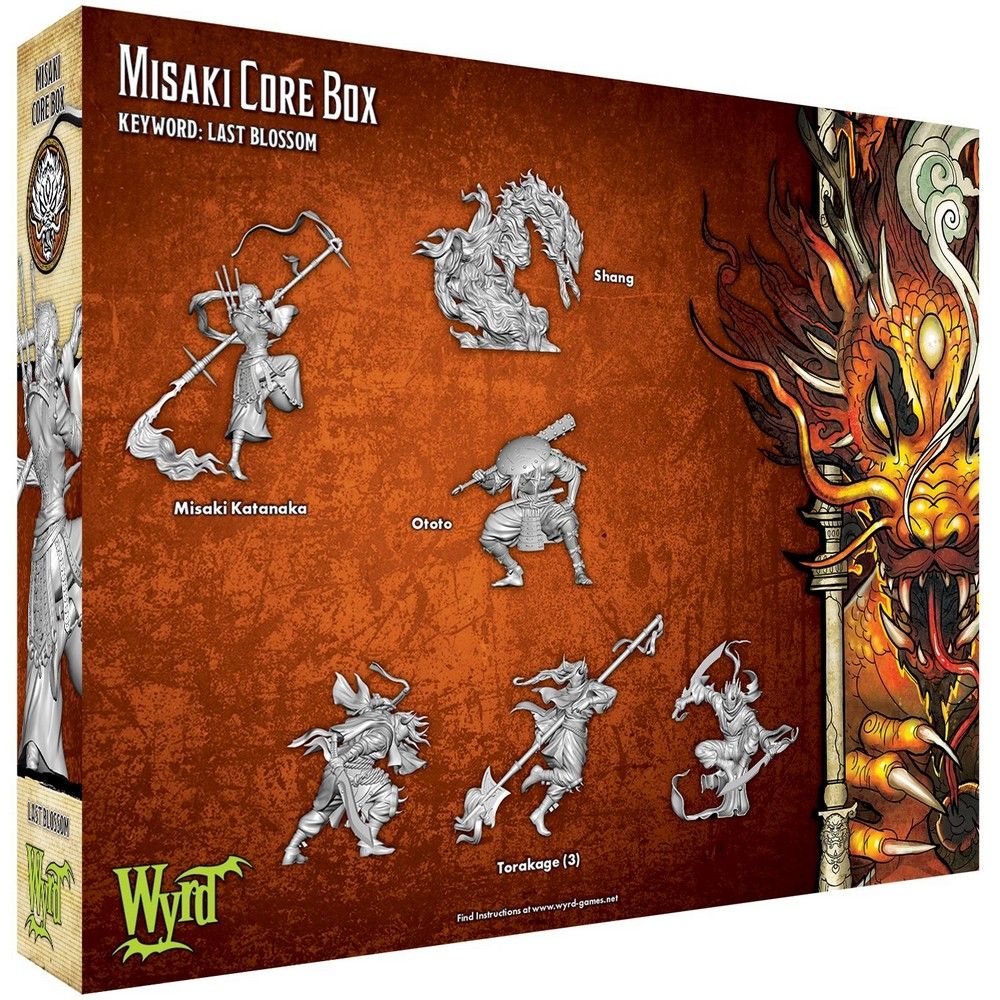 Malifaux 3rd Edition: Ten Thunders - Misaki Core Box