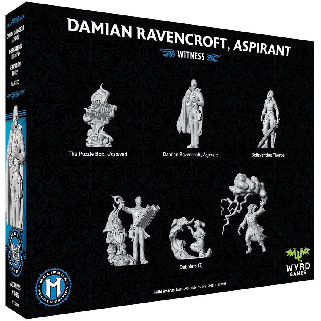 Malifaux 4th Edition: Arcanist - Damian Ravencroft, Aspirant