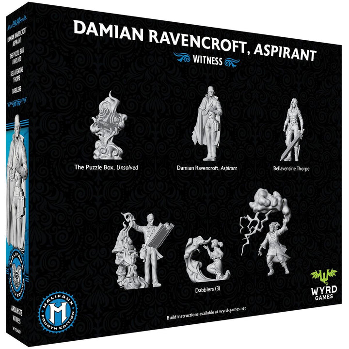 Malifaux 4th Edition: Arcanist - Damian Ravencroft, Aspirant