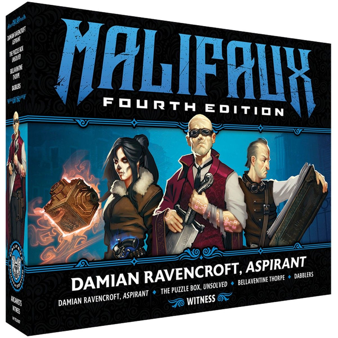 Malifaux 4th Edition: Arcanist - Damian Ravencroft, Aspirant