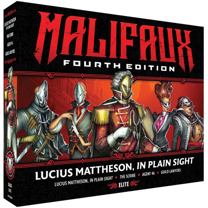 Malifaux 4th Edition: Guild - Lucius Mattheson, In Plain Sight