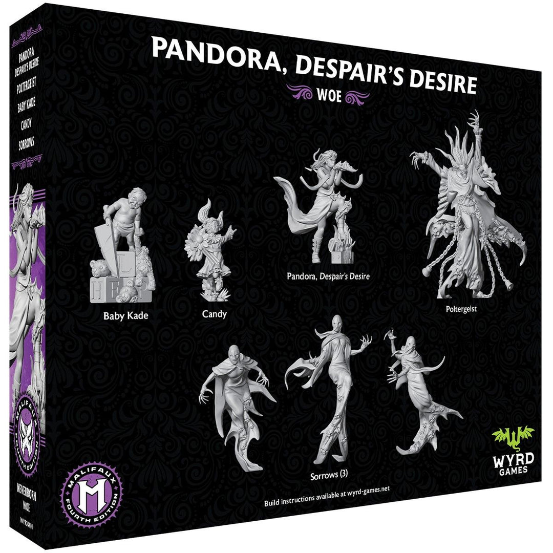 Malifaux 4th Edition: Neverborn -  Pandora, Despair’s Desire