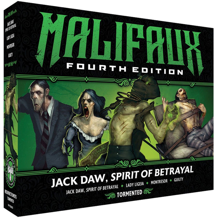 Malifaux 4th Edition: Resurrectionists - Jack Daw, Spirit of Betrayal