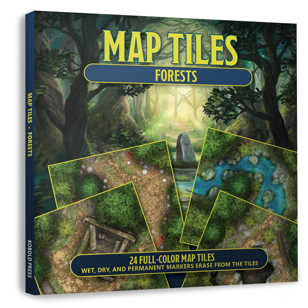 Map Tiles: Forests (Kobold Press)