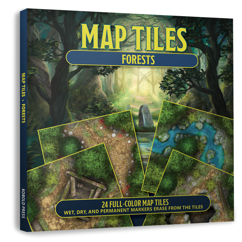 Map Tiles: Forests (Kobold Press)