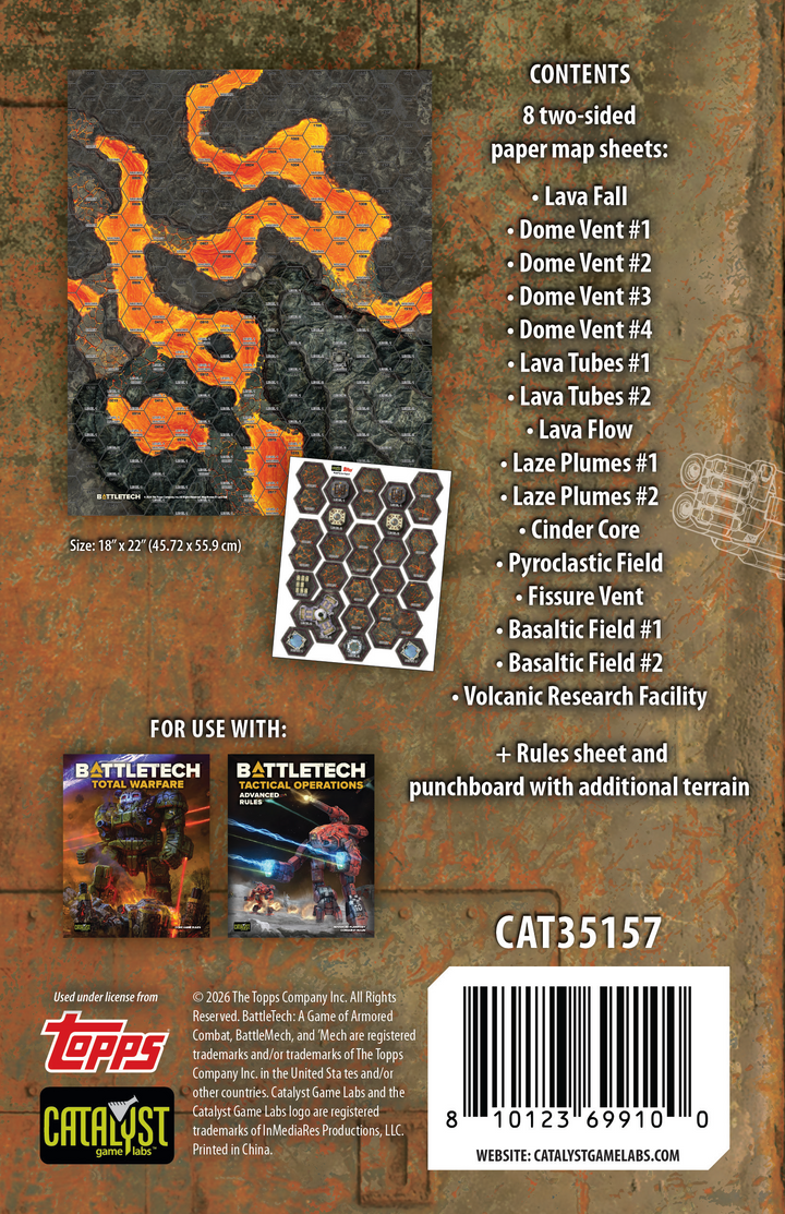 BattleTech: MapPack - Volcanic