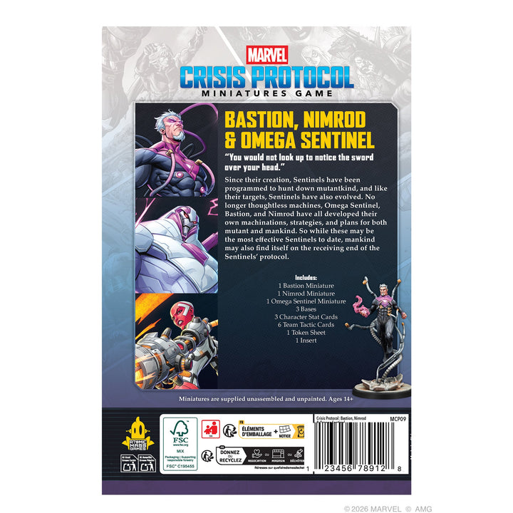 Marvel: Crisis Protocol – Bastion, Nimrod & Omega Sentinel