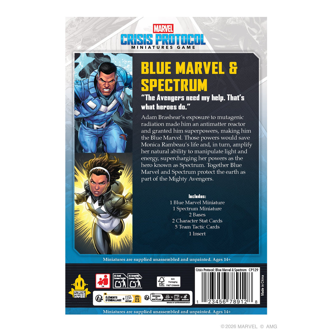 Marvel: Crisis Protocol - Blue Marvel & Spectrum