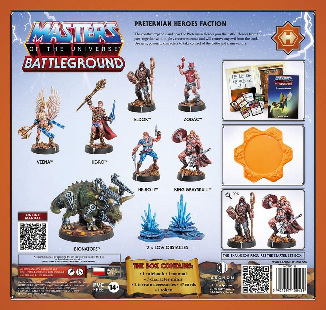 Masters of the Universe Battleground: Wave 10 - Preternian Heroes Faction
